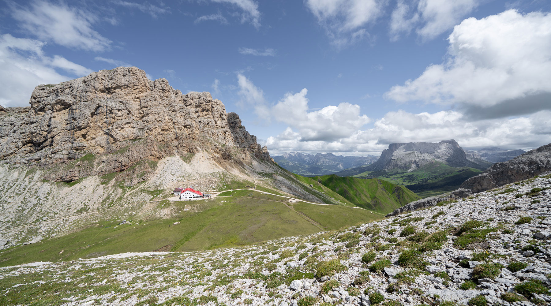 Trail to the Tierser Alpl